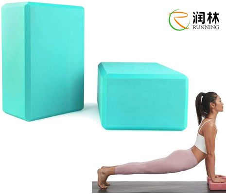 El resbalón suave de EVA Foam Yoga Bricks Anti de 2 paquetes proporciona estabilidad y la balanza